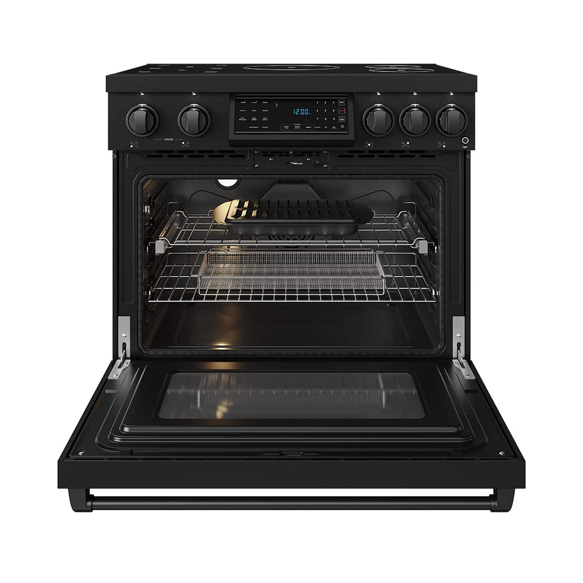 Gordon Ramsay Series by Thor Kitchen 6.0 Cu. Ft Freestanding Induction Range - Matte Black