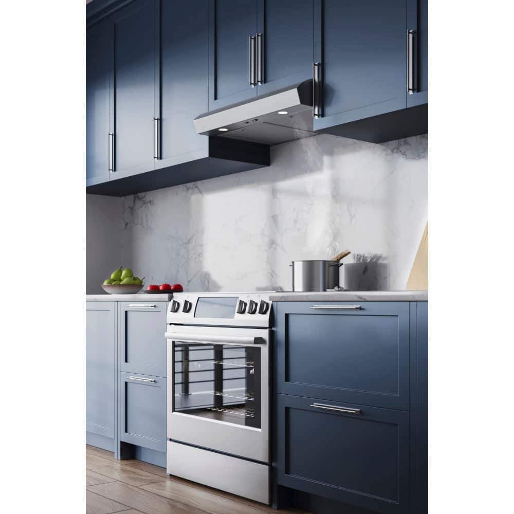 Broan - 30 inches - Convertible - Under cabinet Range Hood - Stainless Steel