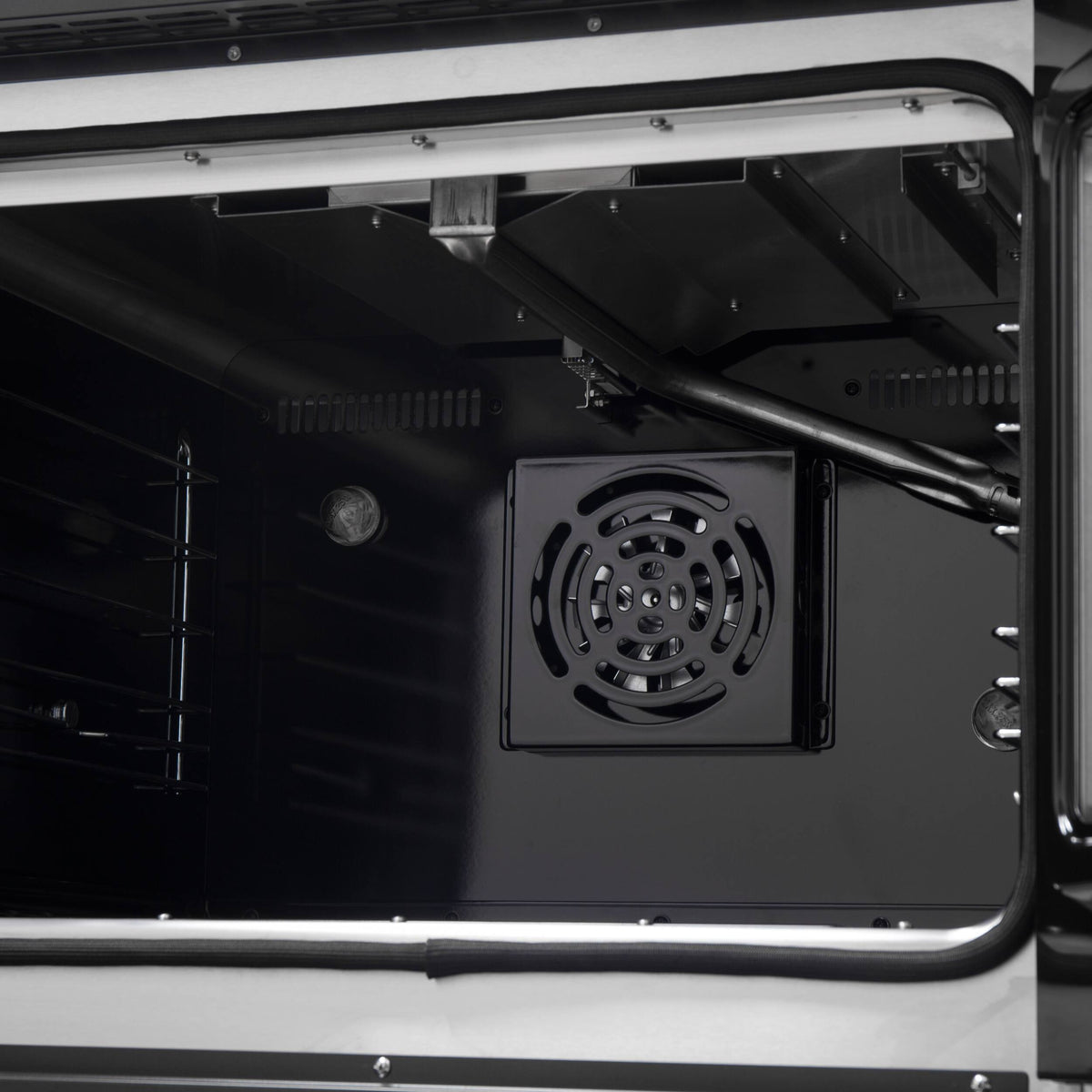 Forno Appliances - 30 in. Wide 5 Burner Galiano 4.32 Cu. Ft. Freestanding Gas Convection Range with French Door Design - Black