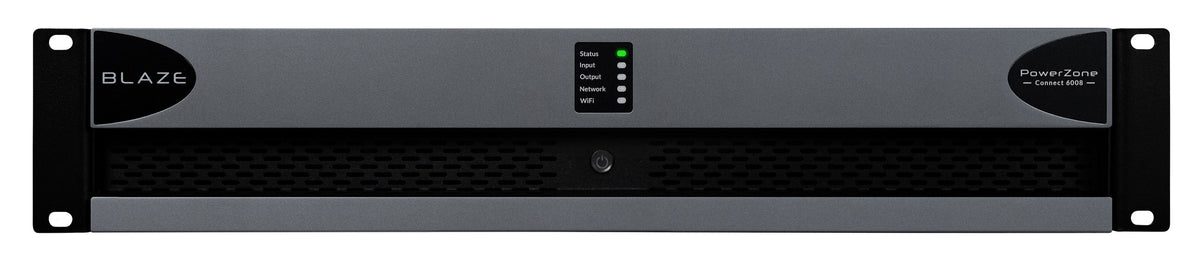 Sonance - Blaze PowerZone Connect 6008 – 6000 W DSP-enabled Class-D amplifier with 8 channels (Each) - Black
