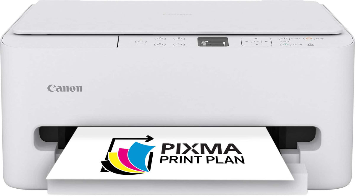 Canon - PIXMA TS6520 Wireless All-In-One Inkjet Printer - White