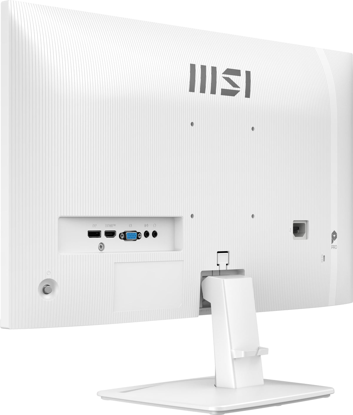 MSI - PRO MP251W E2 24" FHD 120Hz 1ms Adaptive Sync Monitor with Built-in Speakers (DisplayPort, HDMI) - Matte White