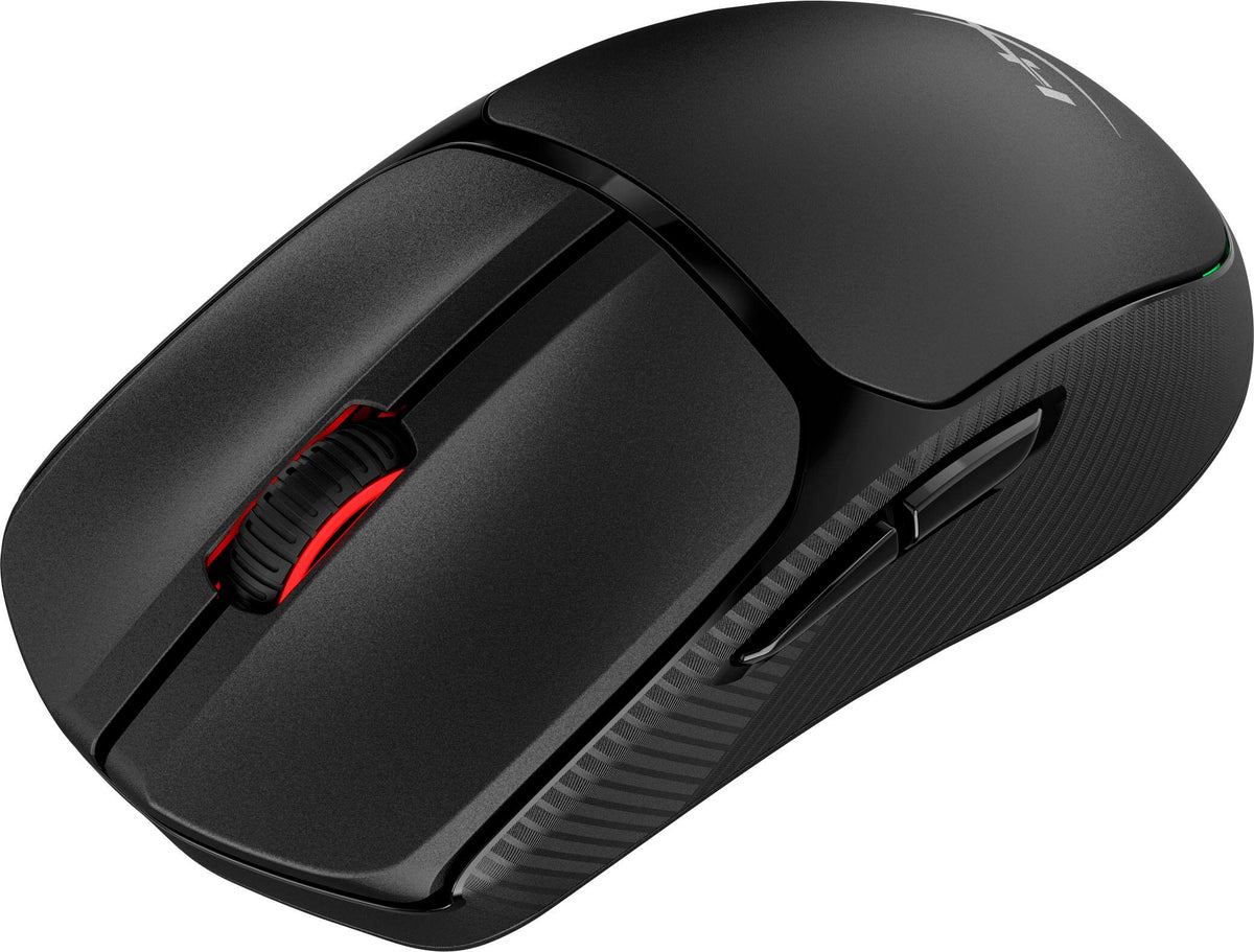 HyperX - Pulsefire Fuse Lightweight Wireless Optical Gaming Mouse with RGB Lighting - Wireless - Black