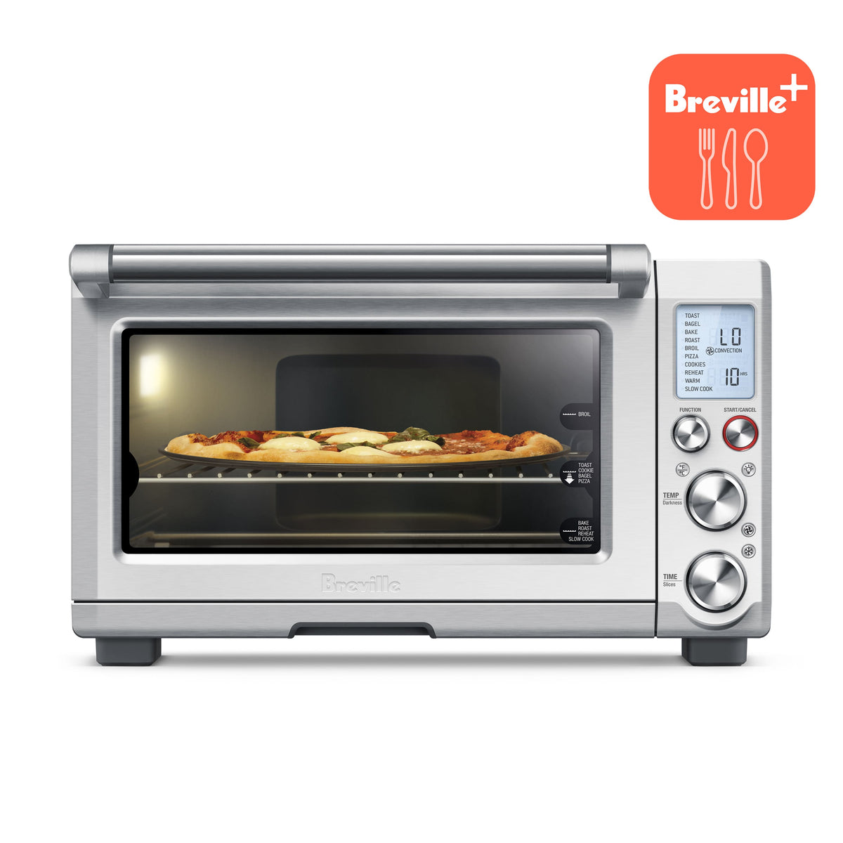 Breville - the Smart Oven Air Fryer - Brushed Stainless Steel