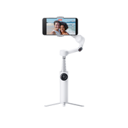 Insta360 - Flow 2 AI Tracker Bundle Gimbal Stabilizer for Smartphones - Summit White