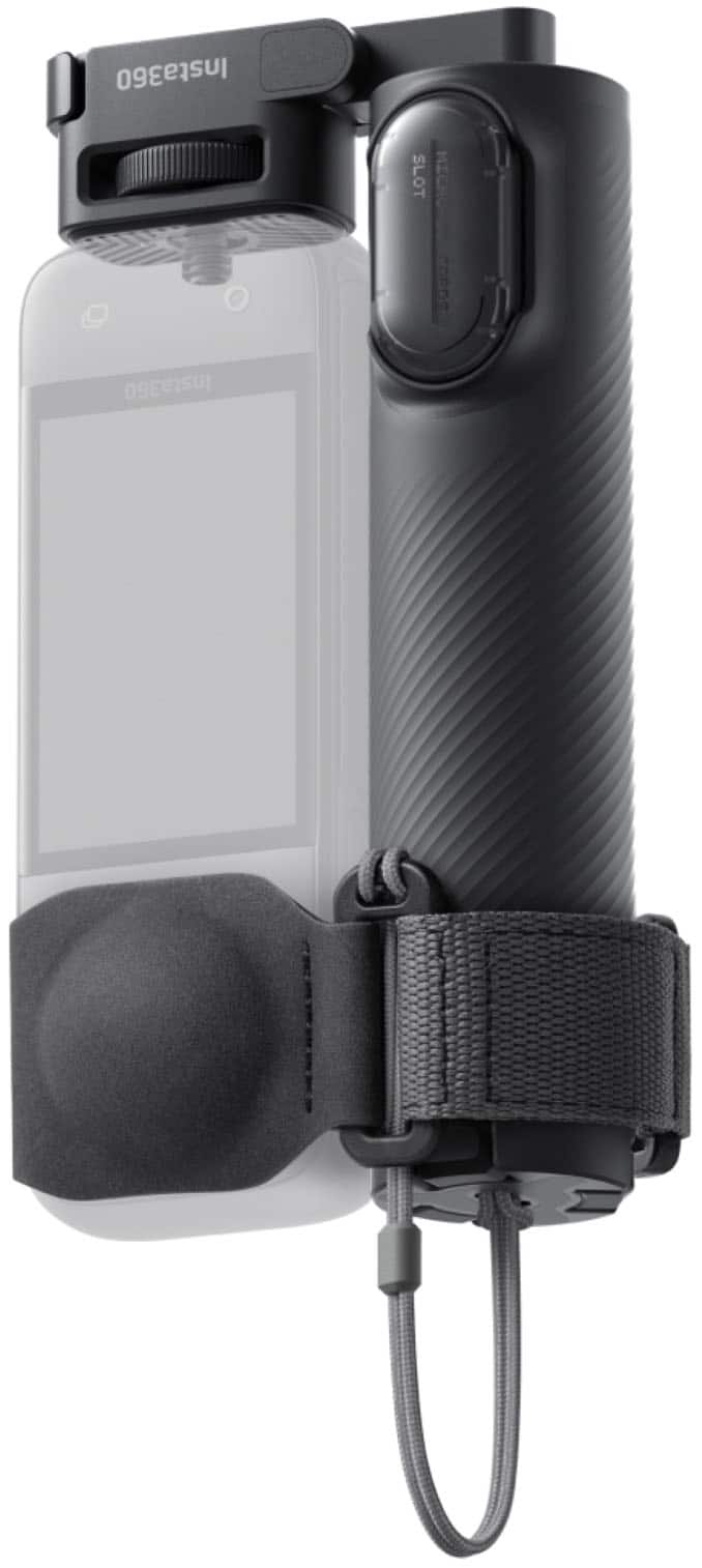 Insta360 - 23" Foldable 2-in-1 Selfie Stick - Tripod - Black