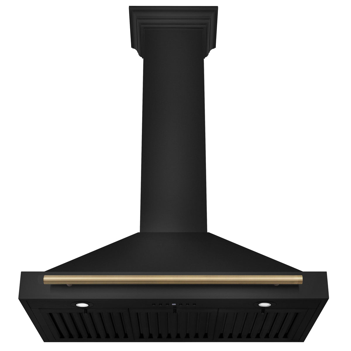 ZLINE - 36 inches - Convertible & Externally Vented - Wall Range Hood - Black Stainless Steel