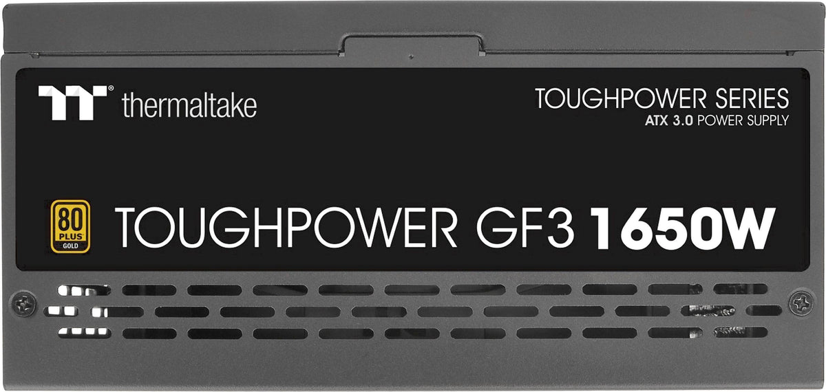 Thermaltake - Toughpower GF3 1650W 80 PLUS Gold PCIe Gen 5 ATX 3.0 Ready Fully Modular Power Supply - Black
