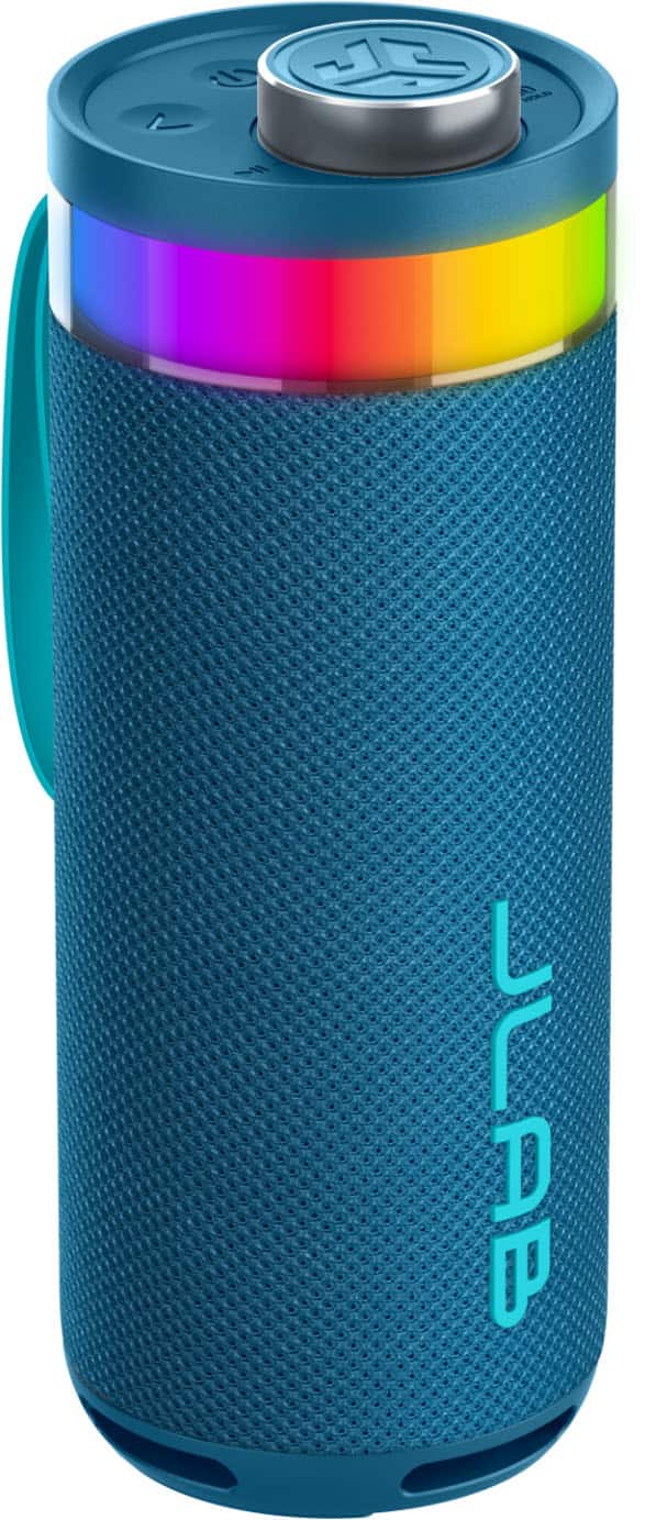 JLab - Go Party Speaker Bluetooth Speaker with RGB Lighting - Navy