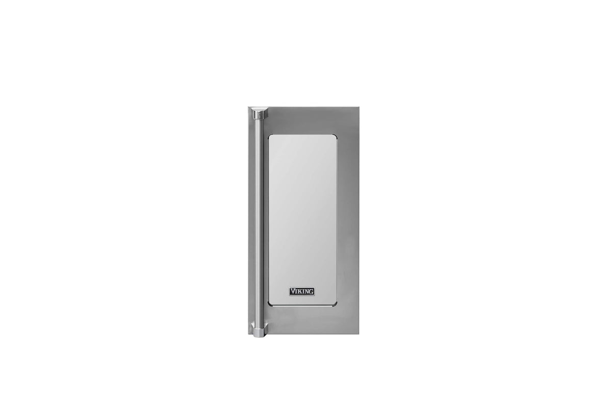Viking - 15" Professional Glass Door Panel for Wine Cooler, for FWUI5152G - Stainless Steel