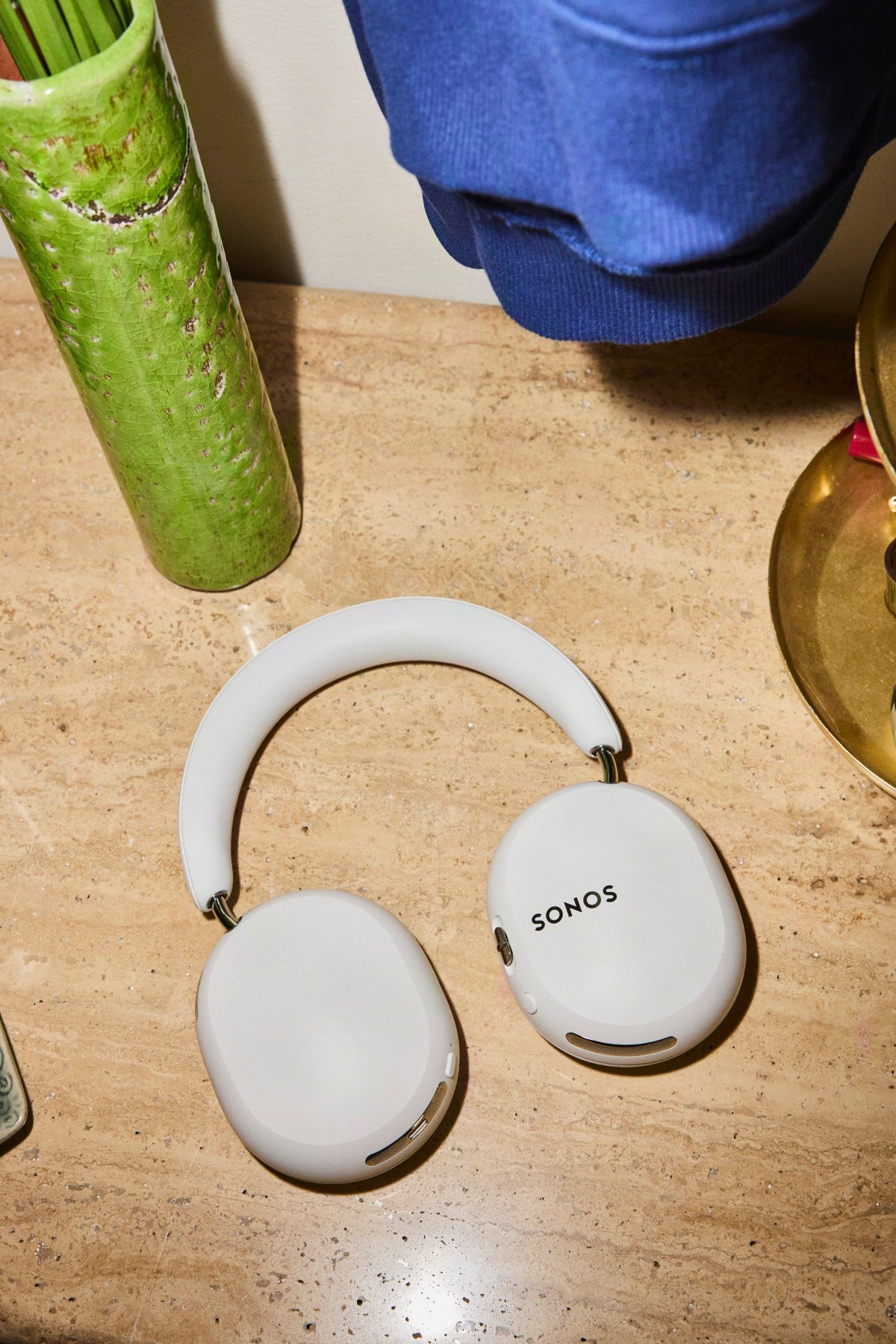 Sonos - Ace Ultra Wireless Over-the-Ear Headphones with Active noise Cancellation - White