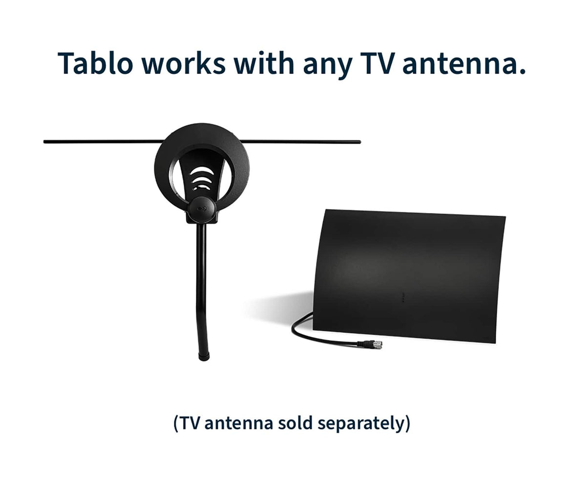 Tablo - 4th Gen, 4-Tuner, 128GB Over-The-Air DVR & Streaming Player - White