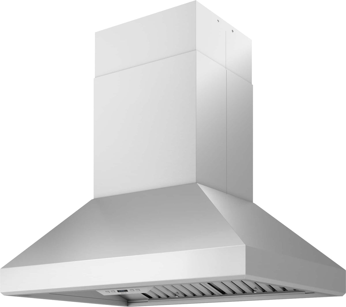 Zephyr - 42 inches - Externally Vented - Island Range Hood - Stainless Steel