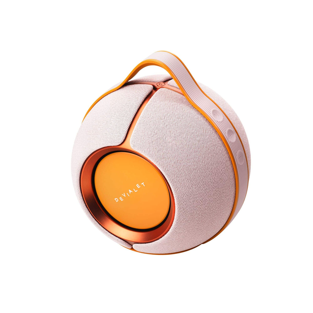 Devialet - Mania Portable Bluetooth and Wi-Fi Capability Speaker (w/Cocoon Dock) - Rose Bloom
