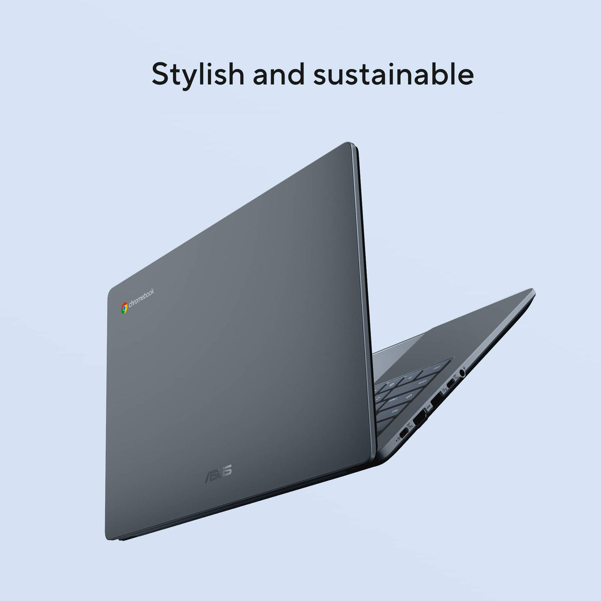 ASUS - CX14 14" FHD Chromebook Laptop - Intel Celeron N50 (2023) - 4GB Memory - 64GB Storage - Dusk Gray