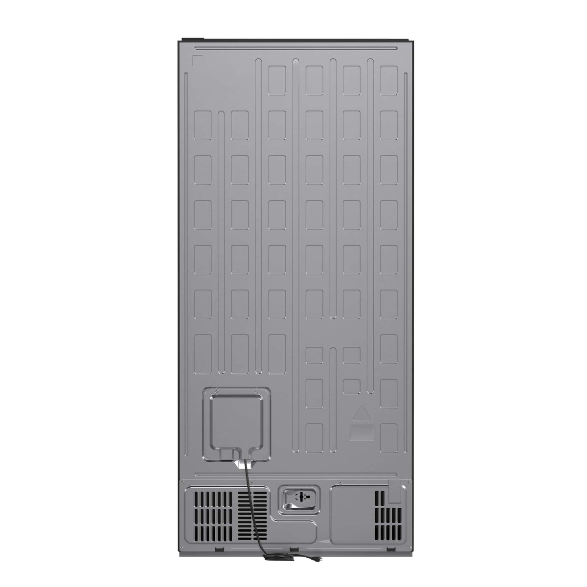 Forno Appliances - 32 in. Wide Milano Espresso 17.2 Cu. Ft. Counter-Depth Bottom Freezer Refrigerator with Right Swing Door - Black