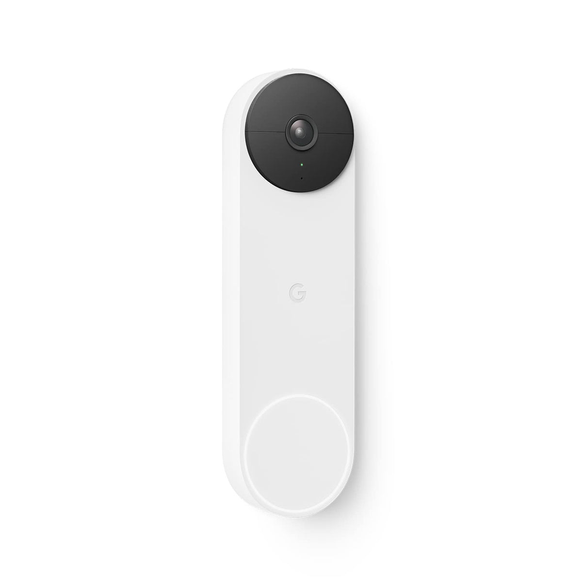 Google - Nest Wi-Fi Video Doorbell - Battery Operated - Snow
