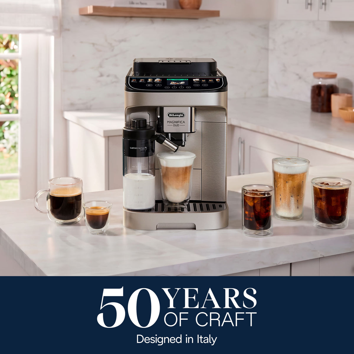 De'Longhi - Magnifica Duo - Silver