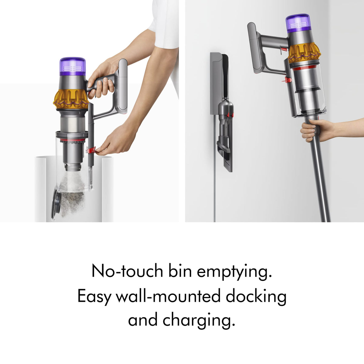 Dyson - V15 Detect Cordless Vacuum - Yellow/Nickel