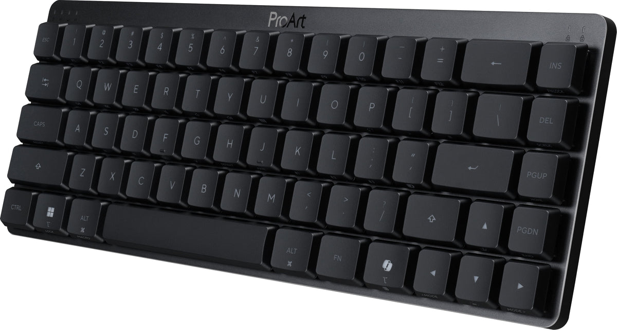 ASUS - ProArt KD300 65% Wireless Mechanical RGB Keyboard with RX Red Low-Profile Switches - Black