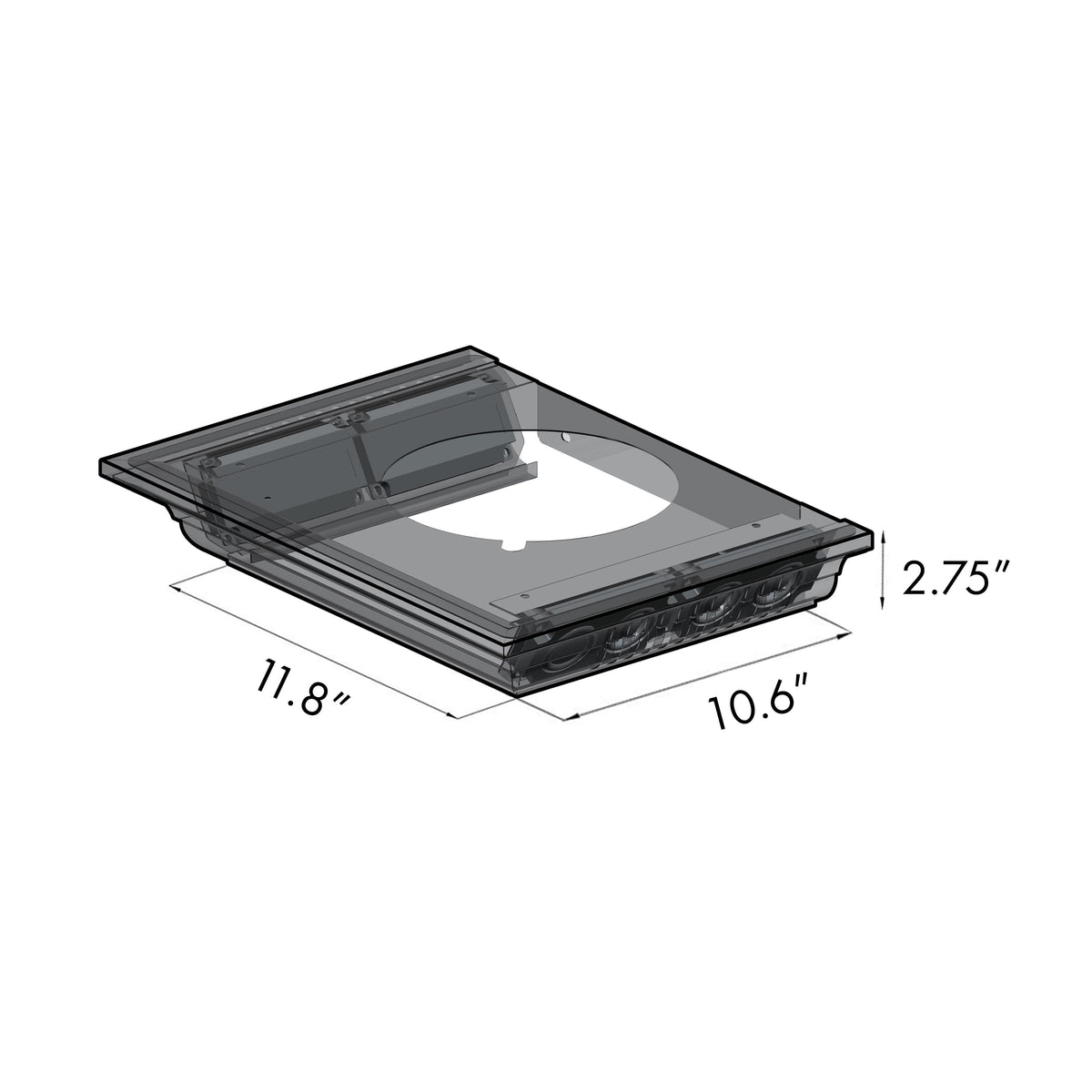 ZLINE - 24 inches - Externally Vented - Wall Range Hood - Black Stainless Steel