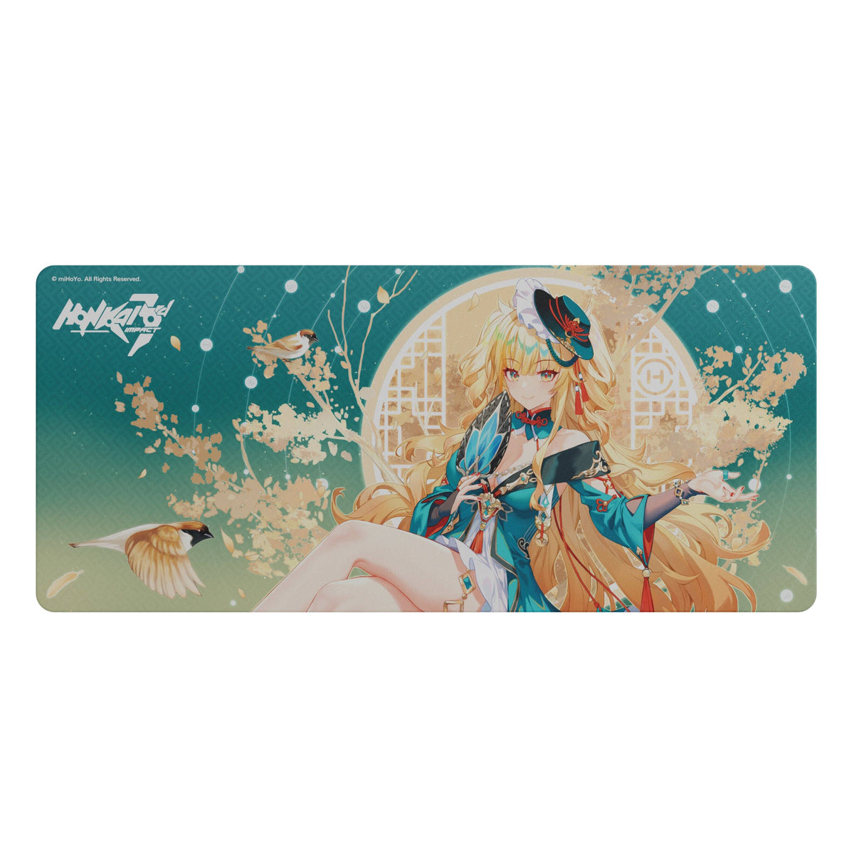 HYTE - Official Songque "Shadowdimmer" Keycap Set and Encased Fortune Desk Pad Bundle - Green