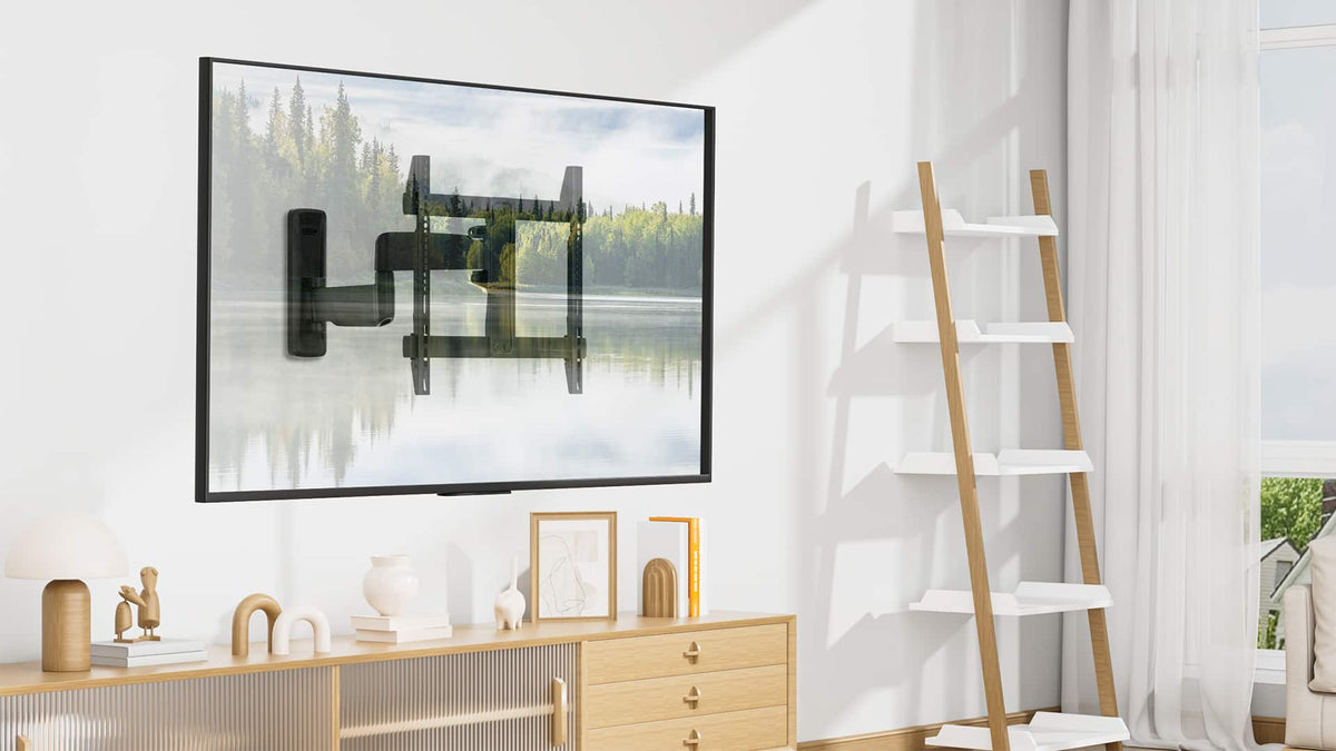 ErgoAV - 32″-65″ Full Motion TV Mount - Black