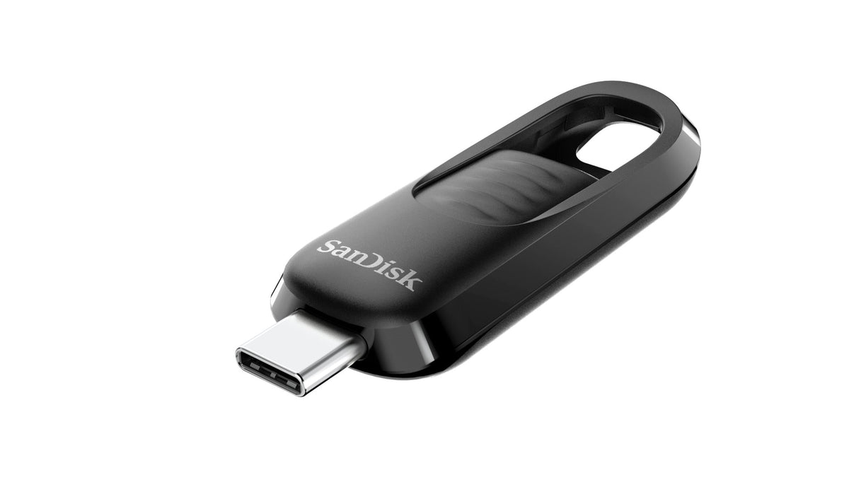 SANDISK - 512GB Ultra Slider USB Type-C Flash Drive - Black
