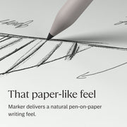 Marker for reMarkable Paper Pro, reMarkable Paper Pro Move, and reMarkable Paper Pure - Gray