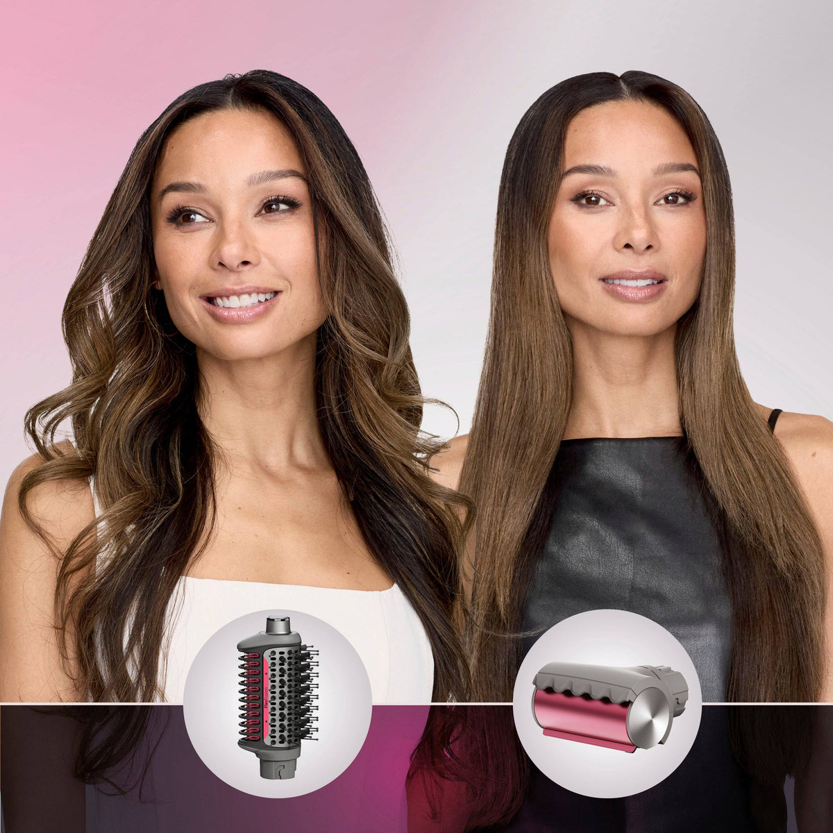 Shark - FlexFusion Air + Ceramic Styling & Drying System with Scalp Shield Mode - Metallic Mist