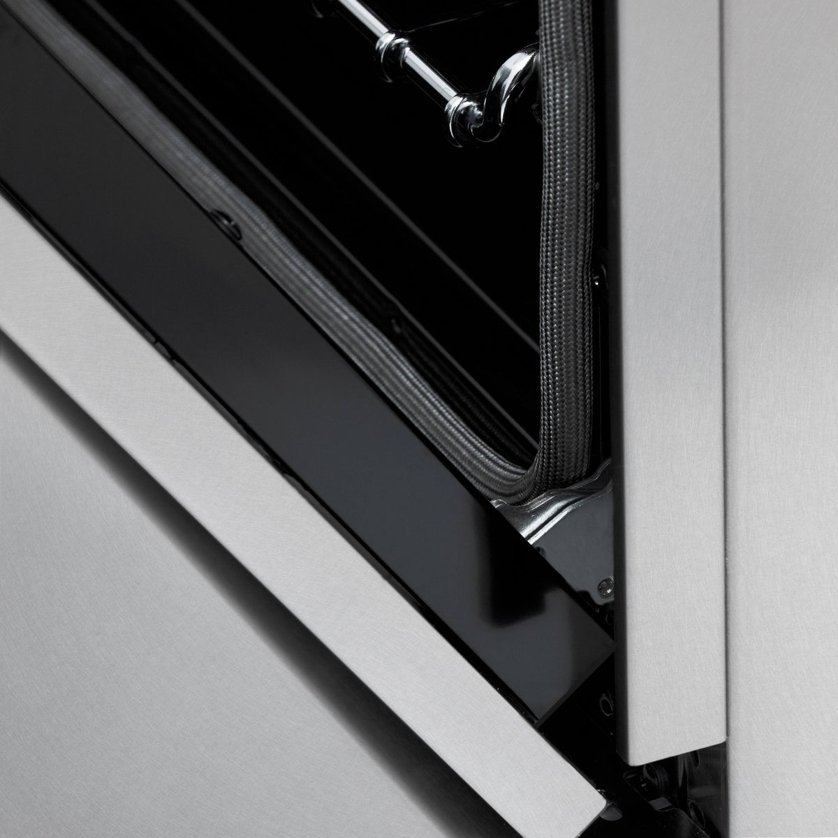 30 in. Wide 4 Burner ZLINE Autograph Legacy Dual Fuel Range in Satin Steel & Gold Accents (RASZ-SN-30-G) - Stainless Steel