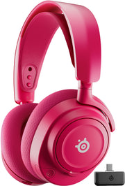 SteelSeries - Arctis Nova 7 Gen 2 Wireless Over-The-Ear Multi Gaming Headset for PC, PS5, Switch, Handheld - Magneta