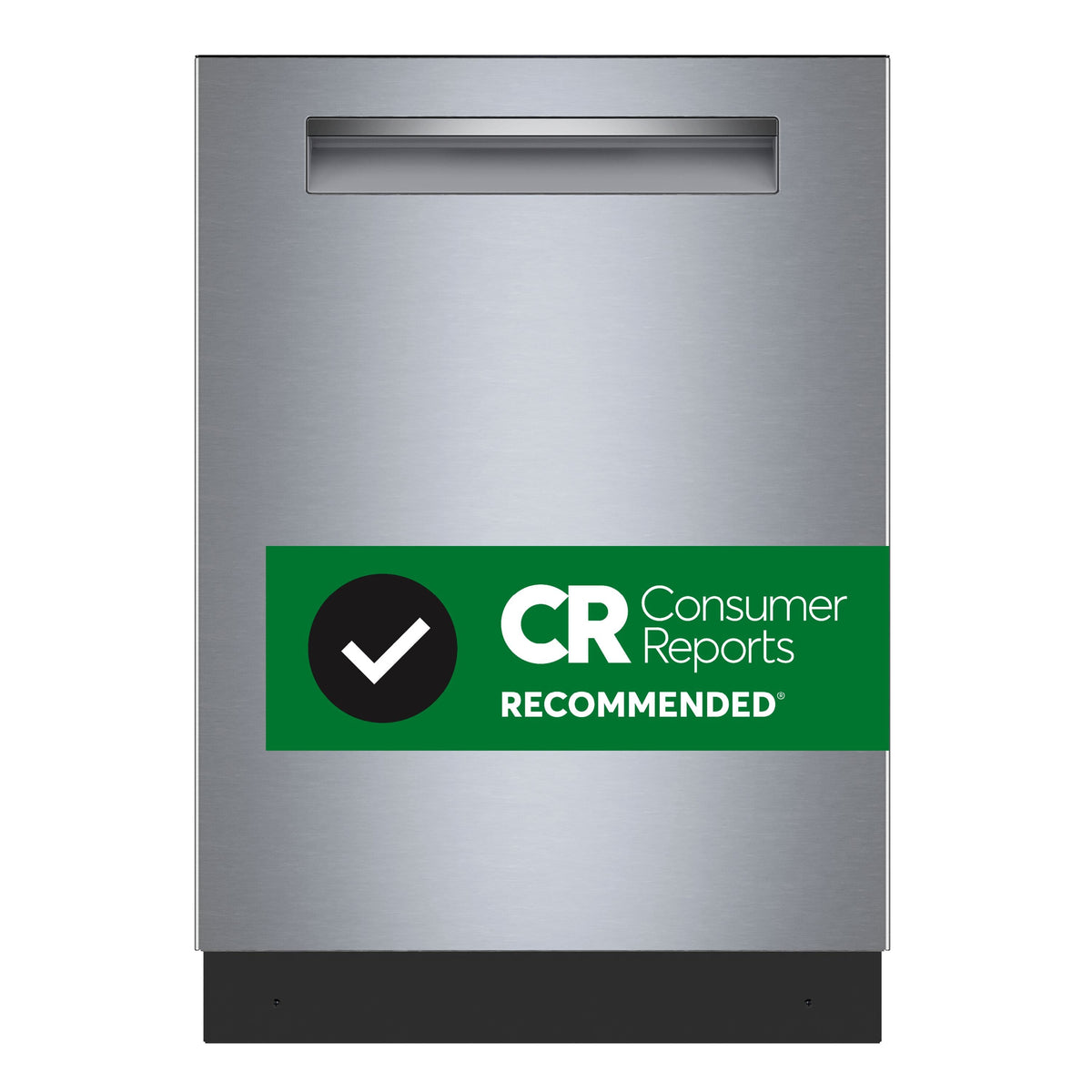 Bosch - 500 Series 24" Top Control Smart Built-In Stainless Steel Tub Dishwasher with 3rd Rack and AutoAir, 44 dBA - Stainless Steel