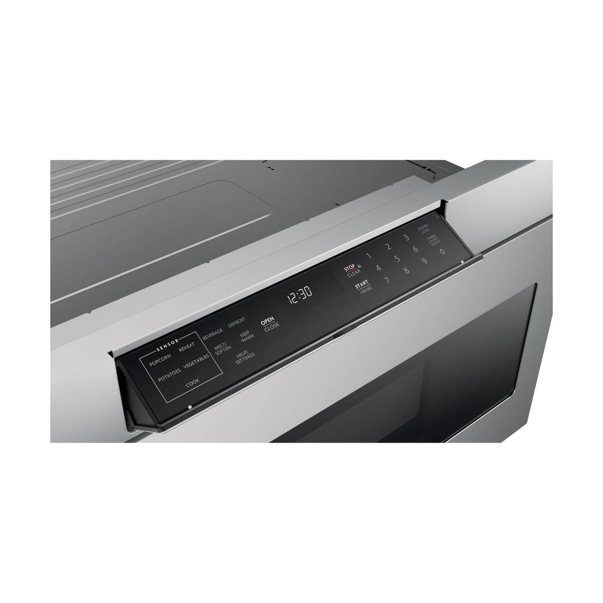 Sharp - 1.2 Cu. Ft. Built-in Microwave Drawer with Sensor Cooking - Stainless Steel