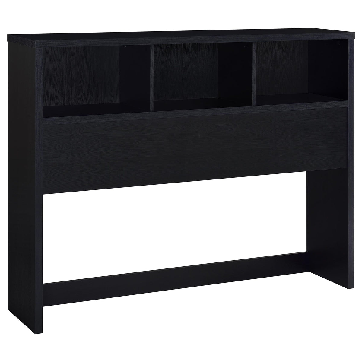 Geary - Set de dormitorio de 3 piezas con cabecero con estantería