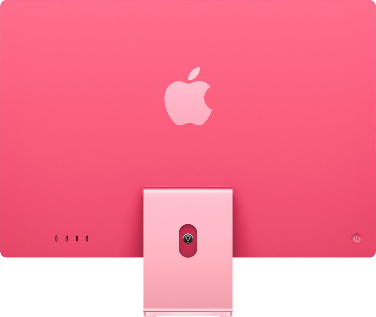 Apple - iMac 24-inch All-in-One - M4 chip - Built for Apple Intelligence - 10 Core CPU - 10 Core GPU - 16GB Memory - 512GB SSD - Pink