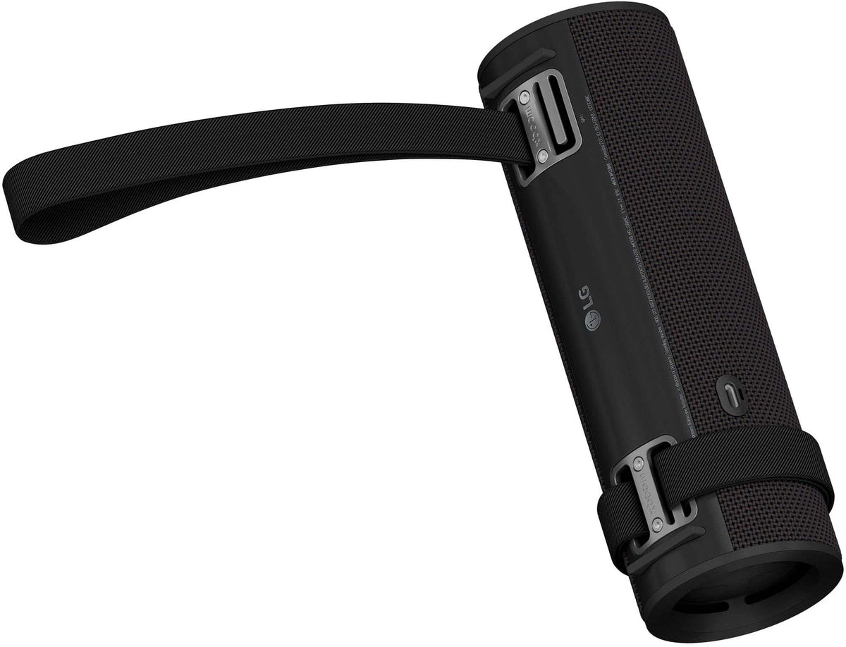 LG - xboom Grab Portable Bluetooth Speaker - Black