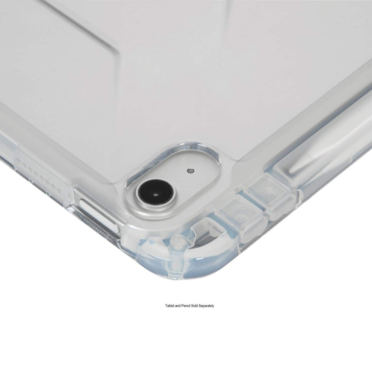 Targus - Pro-Tek Clear Case for iPad 11"(A16) and iPad 10.9"(10th gen.) - Clear/ Black