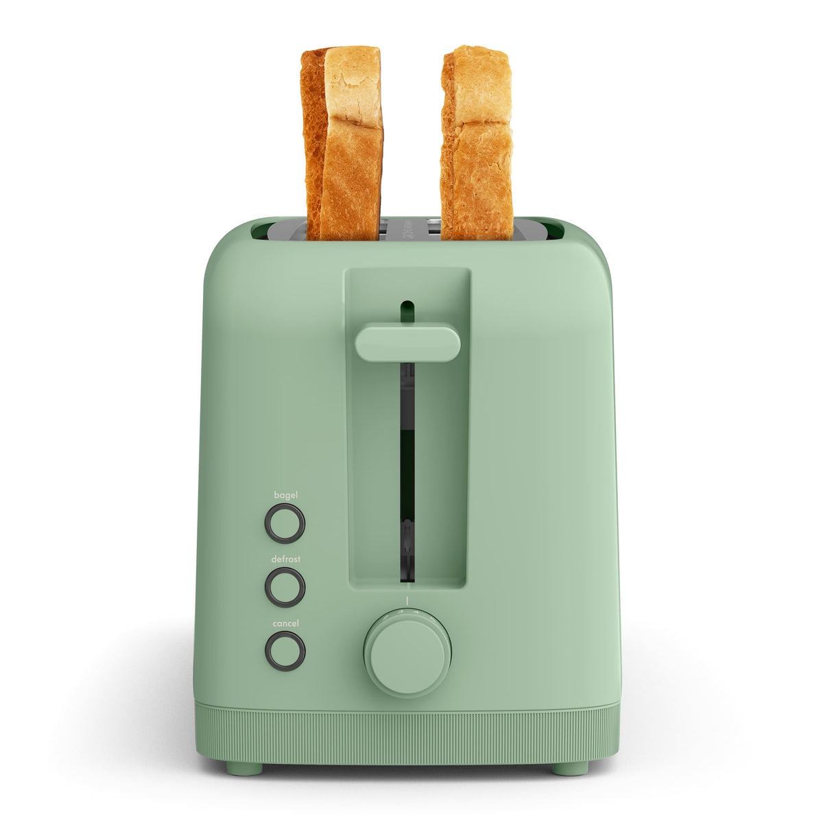 Bella - Fits-anywhere Kitchenware: 4-Slice Slim Toaster with Long Wide Slots - Seaglass