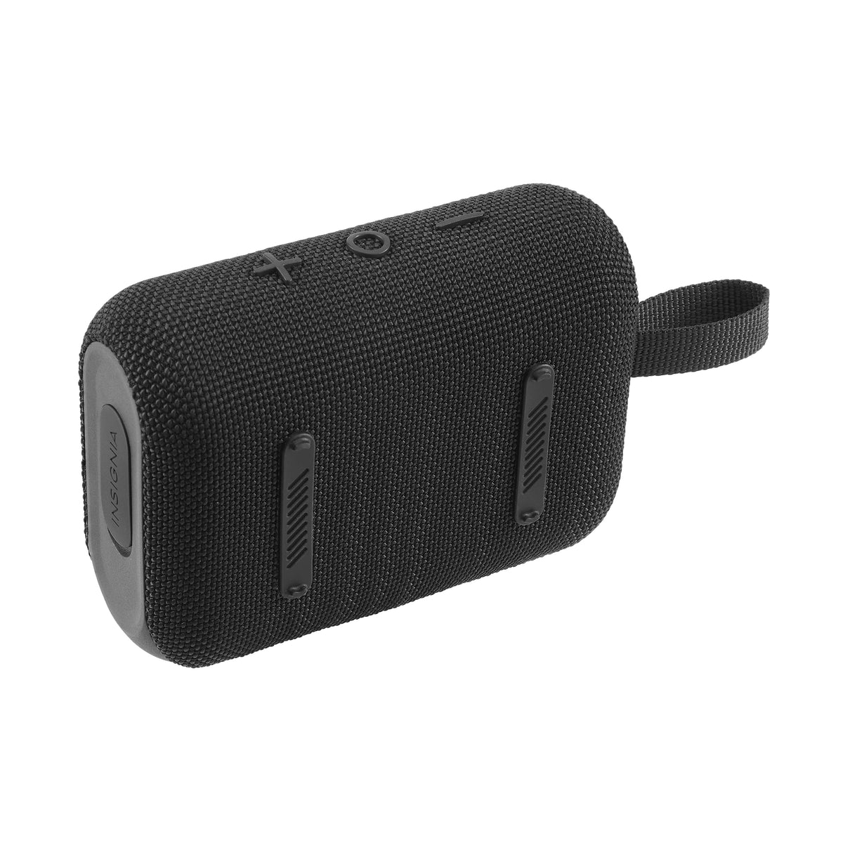 Insignia™ - Portable Water-Resistant Bluetooth Speaker - Black