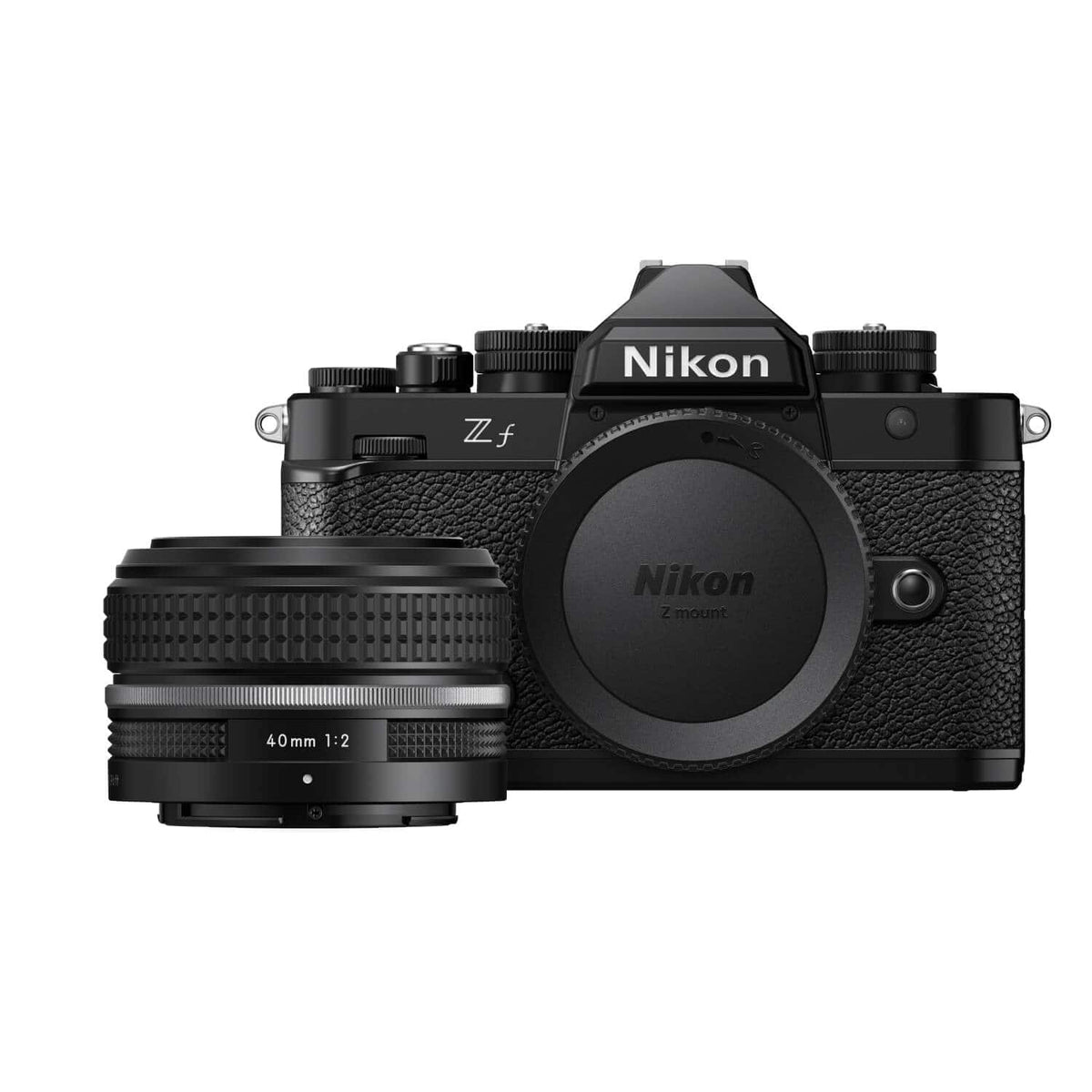 Nikon - Z f 4K Video Mirrorless Camera with NIKKOR Z 40mm f/2 SE Lens - Black