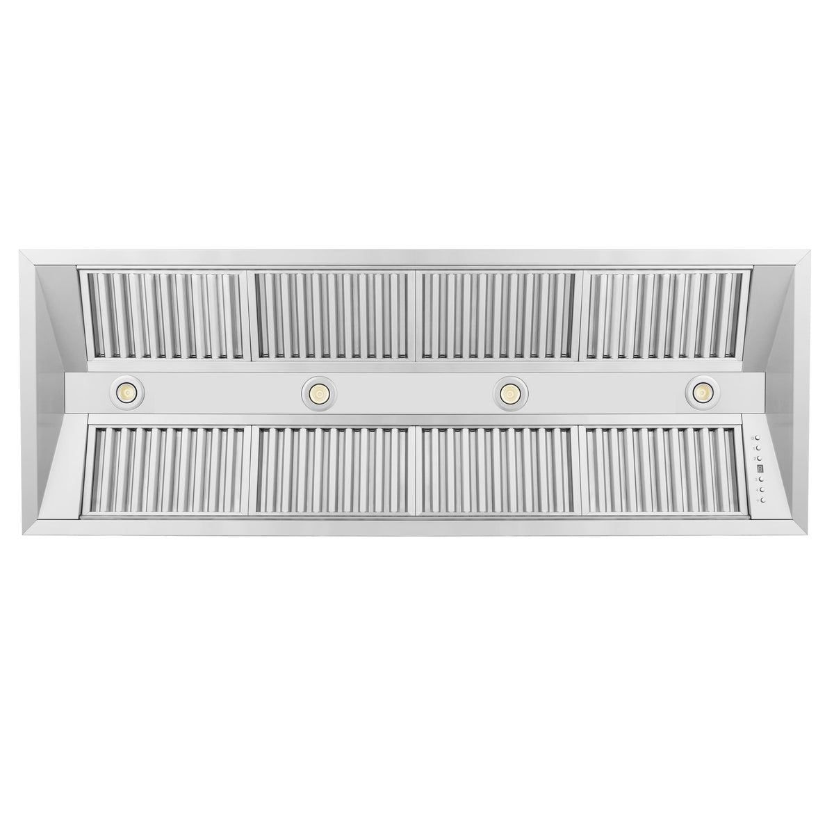 ZLINE - 58 inches - Externally Vented - Range Hood Insert - Stainless Steel