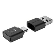 Sennheiser - BTD 700 Bluetooth USB Dongle - aptX Lossless, Auracast, Plug & Play Audio Transmitter for Headphones - Black