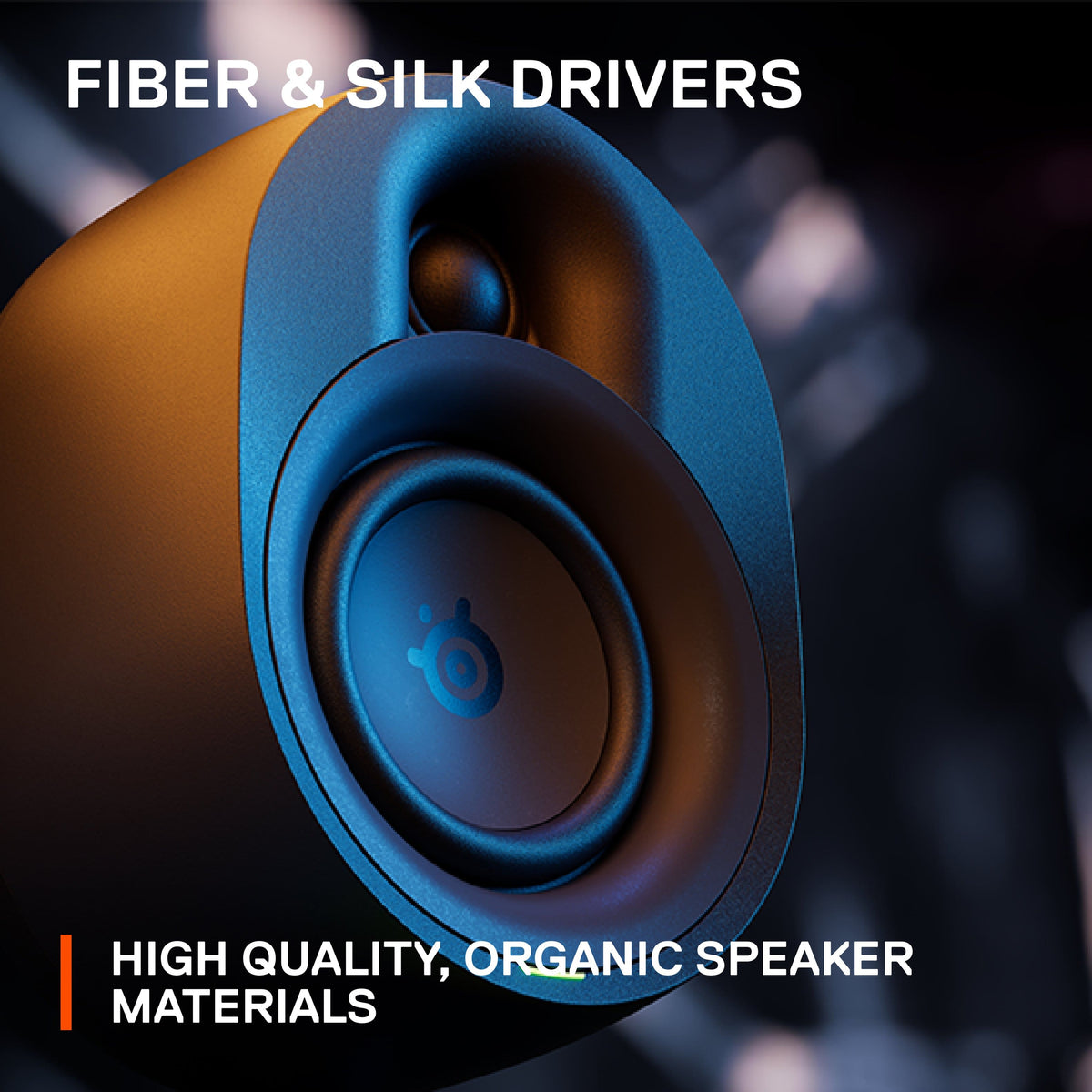 SteelSeries - Arena 9 5.1 Bluetooth Gaming Speakers with RGB Lighting (6 Piece) - Black