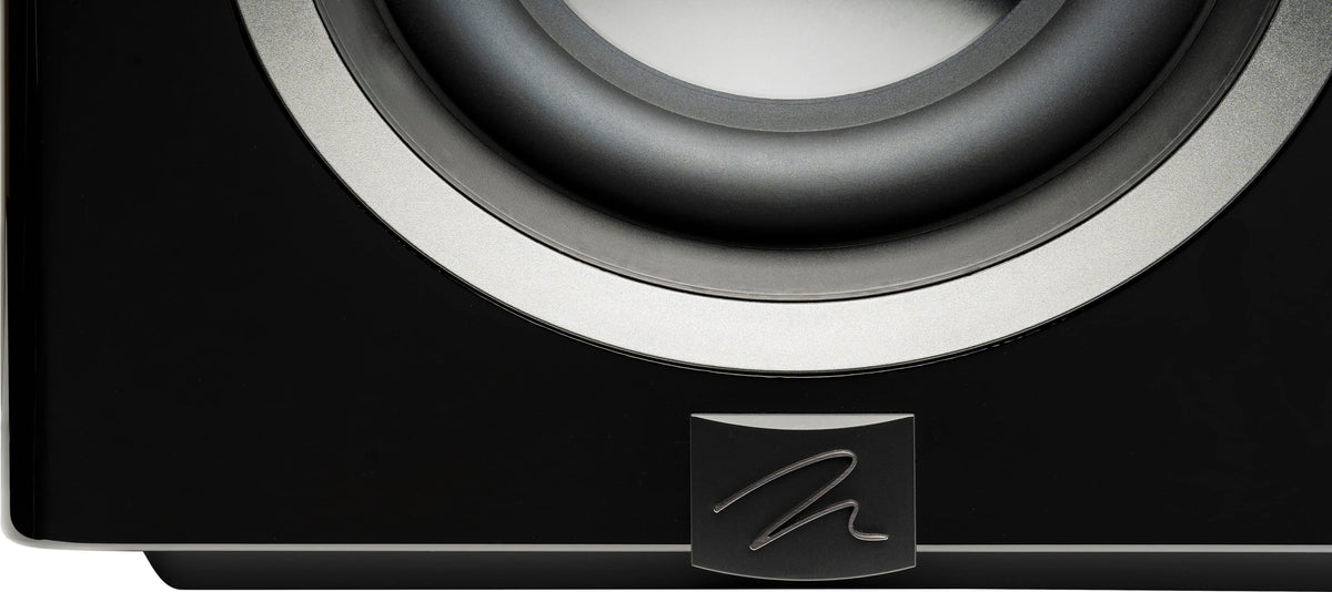 MartinLogan - Abyss 10, 10” Hybrid, Powered Subwoofer, with Magnitude MT-1.6kW Amplifier, Sub Control App, and Wireless Built-In - Gloss Black