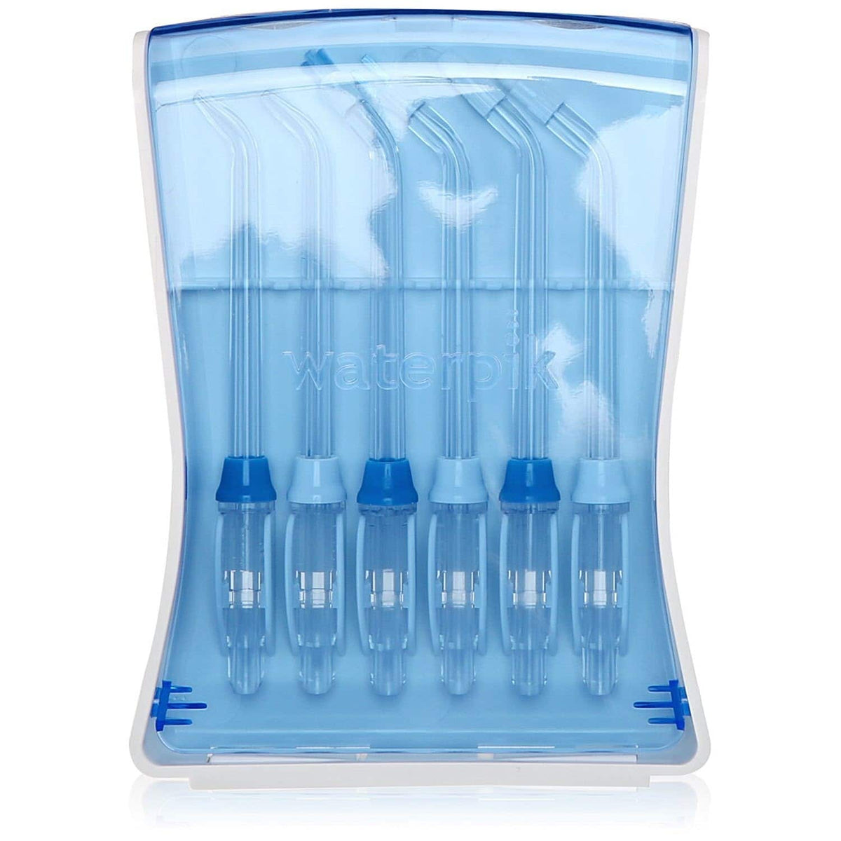 Waterpik - Water Flosser Tip Storage Case with 6 Tips - Blue