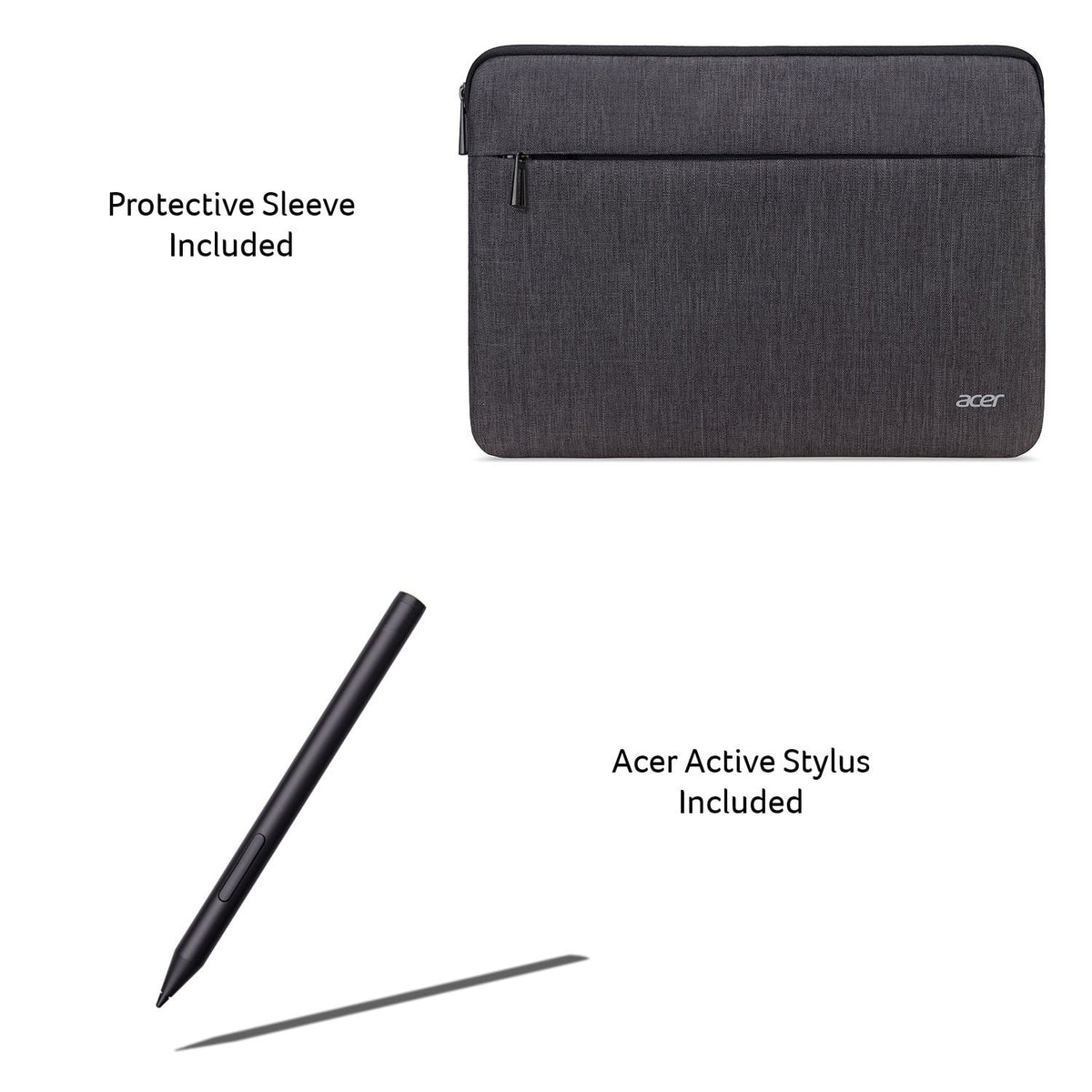 Acer - Swift 16 AI - Copilot+ PC - 16" 3K OLED Touchscreen Laptop - Intel Core Ultra X7 358H 2026 - 16GB Memory - 1TB Storage - Basalt Gray