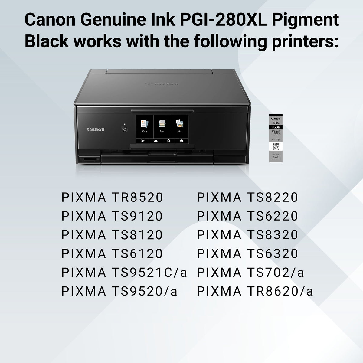 Canon - PGI-280 XL High-Yield Ink Cartridge - Black