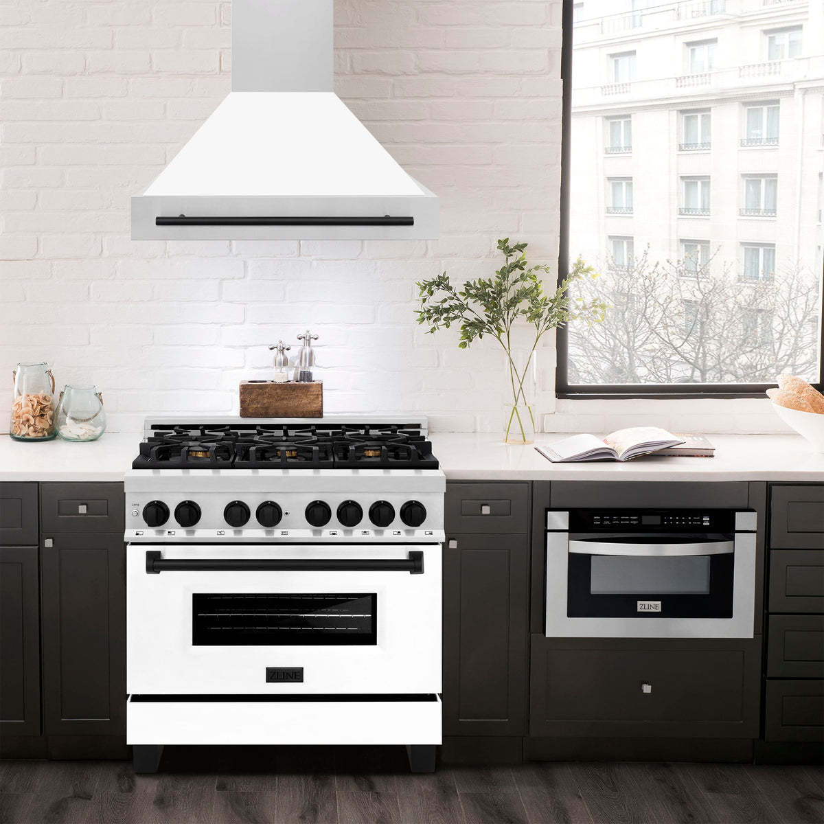 ZLINE Autograph Edition - 36 inches - Externally Vented - Wall Range Hood - Stainless Steel