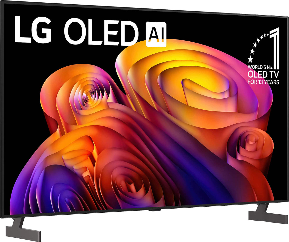 LG - 55" Class B6E OLED AI 4K Smart webOS TV with Perfect Black and Vivid Color  (2026)